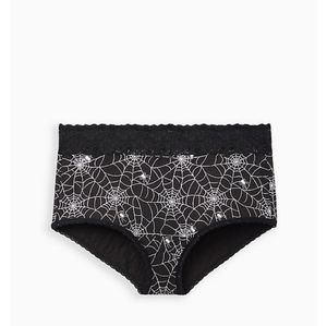 Torrid spider web sexy brief panties